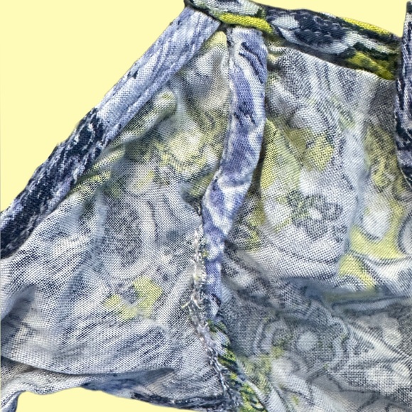 BCX ruffled off-the-shoulder printed top - Picture 4 of 5